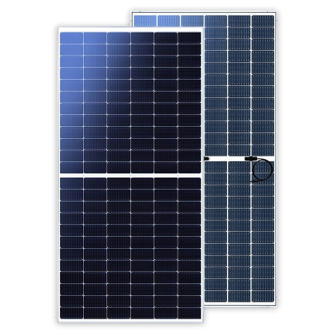Falatto 580W monocrystalline solar panel product render – high-power PV module for commercial and industrial solar projects